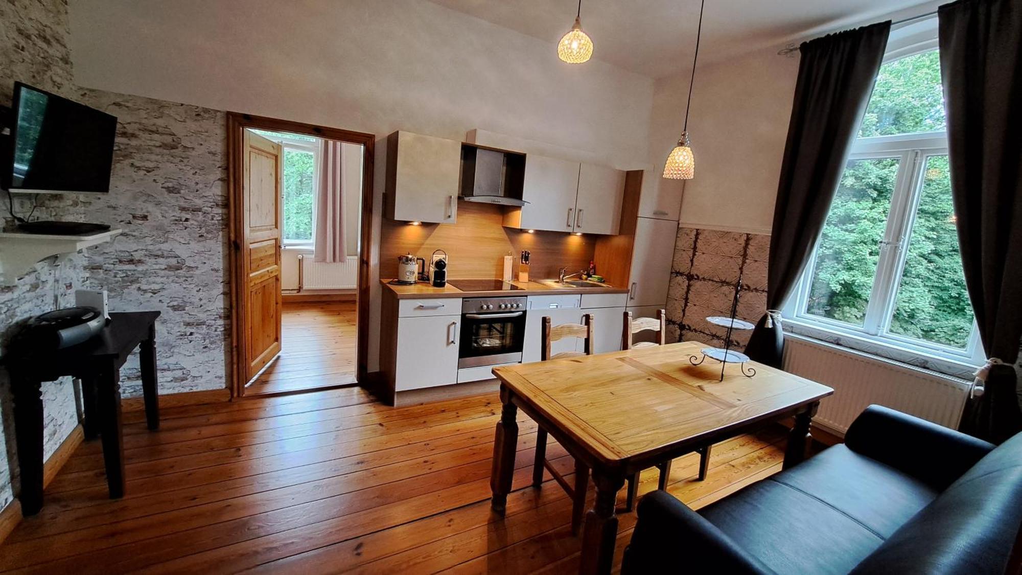Apartament Haus Im Park Wesselburen Zewnętrze zdjęcie